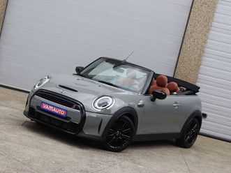 mini cabrio cooper s - leather/shadow/applecarplay/led/ambientlight/cam