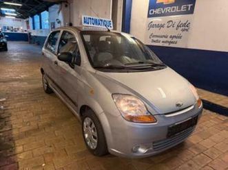 ② chevrolet matiz 800 automatique 2007 euro 4 — chevrolet — 2ememain
