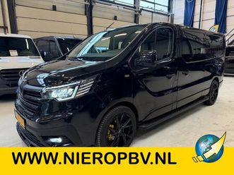 renault trafic - 2.0dci 170pkdubcab automaat airco navi cruisecontrol black edition inc premium pakket twv