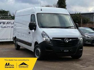 2021 vauxhall movano 2.3 cdti 3500 biturbo edition fwd l3 h2 euro 6 5dr panel van diesel manual