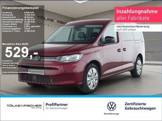 volkswagen caddy 1.5 tsi life maxi navipro ahk aut navi lm