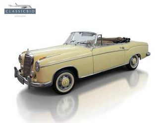 mercedes-benz 220 s cabriolet ponton (w180)