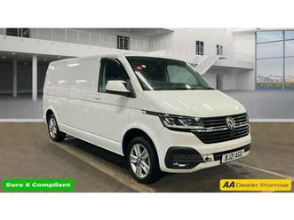 2021 volkswagen transporter white e 110 37.3kwh electric panel van, 17,600 miles, ulez compliant,...