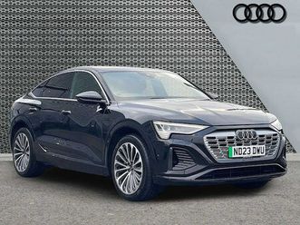 audi q8 sportback e-tron s line 55 quattro
