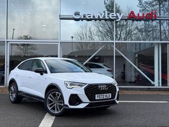 2023 audi q3 1.5 tfsi cod 35 black edition sportback 5dr petrol s tronic euro 6 (start/stop) (1 estate p...