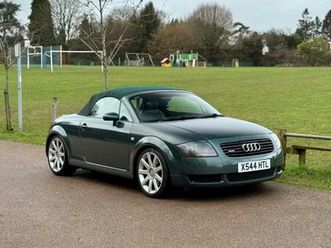 audi tt 225 bam 1.8 turbo quattro convertible 2dr 2000