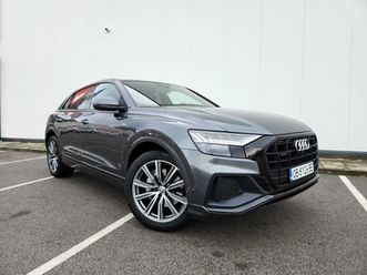 audi q8 50tdi, гаранция от порше, s-line, като нова