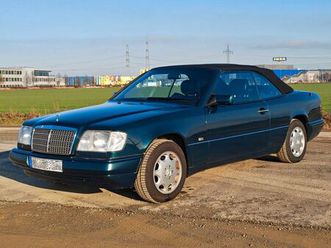 mercedes-benz e 220 cabrio, automatik, klima, leder schwarz