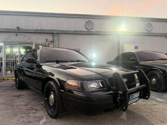 2011 ford crown victoria police interceptor p71 122k miles $9999