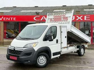 ② citroën jumper l3h2 plateau basculant electrique 3places — camionnettes & utilitaires — 2ememain