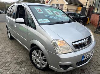 2006 vauxhall meriva 1.4i 16v active 5dr mpv petrol manual