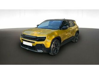 jeep avenger bev summit 115kw 54kwh