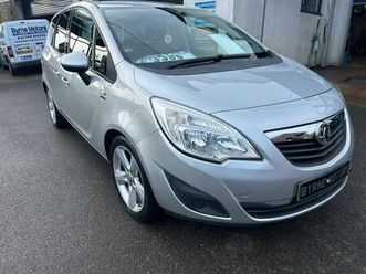 2013 vauxhall meriva 1.4i 16v exclusiv mpv petrol manual