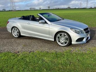 2.1 e220d amg line edition cabriolet g-tronic+ euro 6 (start/stop) 2dr