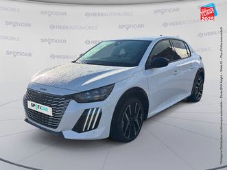 peugeot 208 1.2 puretech 100ch s/s gt camera d'occasion - hess automobile