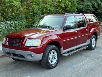 2001 ford explorer sport trac 4x4 dvd matching canopy low miles