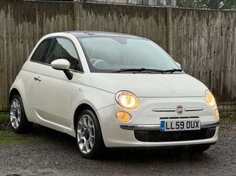 2009 fiat 500 1.4 lounge (100bhp) dualogic