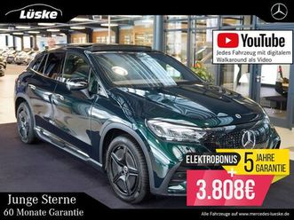mercedes-benz eqe suv 300 amg line smaragd air burmester 360°