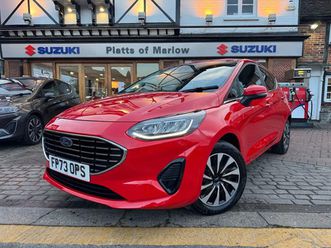 ford fiesta 1.0t ecoboost titanium euro 6 (s/s) 5dr heated seats & steering wheel hatchback 2023, 9697 miles, £14495 - 33127938 - exchangeandmart.co.uk