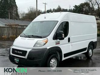 2020 ram promaster cargo van dodge 2500 high roof van 3d van