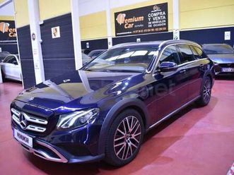 mercedes-benz clase e e 220 d 4matic allterrain estate