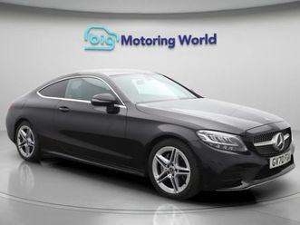 mercedes-benz c class 1.5 c200 mhev amg line edition coupe 2dr petrol g-tronic+ euro 6 (s/s) (198 ps) comfort pack,18'' coupe 2021, 32079 miles, £19200 - 331280