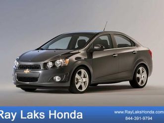 used 2015 chevrolet sonic lt