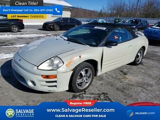 2003 mitsubishi eclipse spyder gs