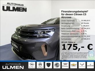 citroën c5 aircross c-series pt 130 automatik kamera tot