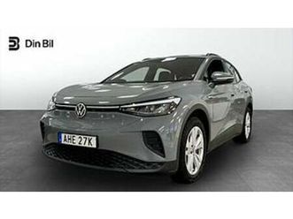 volkswagen id.4 pro performance 77kwh dragkrok & backkamera