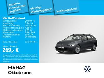 golf viii variant 2.0 tdi life navi led ahk pano standhz acc 16