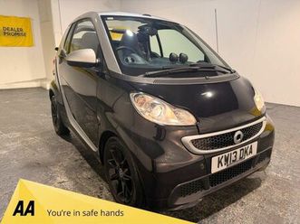 smart fortwo 1.0 mhd passion cabriolet 2dr petrol softtouch euro 5 (start/stop) (71 bhp)