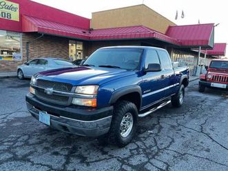 2003 chevy silverado k2500 4x4 extended cab short bed