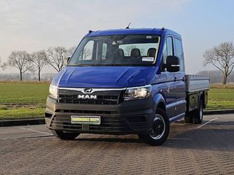 man tge 3.180 open laadbak dub cab