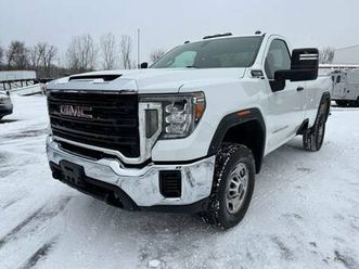 2020 gmc sierra 2500hd reg cab long bed 4x4 – clean carfax & one owner