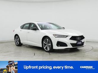 used 2021 acura tlx advance