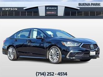 used 2018 acura rlx technology package