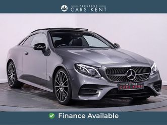 2020 (20) 2.0 e300 amg line night edition (premium plus) coupe 2dr petrol gtronic+ e