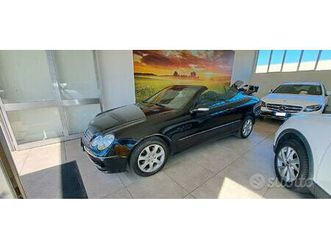 mercedes clk 200 cabrio elegance-pelle-cruise*asi*