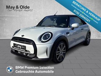 mini cooper cabrio hud shz acc rfk navi led leder dig