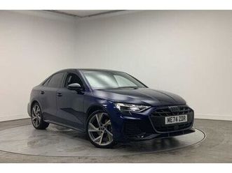 2025 audi a3 1.5 tfsi black edition (mhev) saloon 4d s tronic