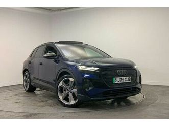 2025 audi q4 e-tron 45e black edition station wagon quattro