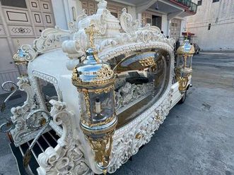 seltener italienischer coachbuilt-leichenwagen