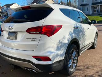 2017 hyundai santa fe sport 2 liter turbo