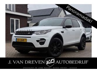 land rover discovery sport - 2.0 si4 4wd se - elek. verw. stoelen v+a, cruise, pano, stuurverw., navi, airco, etc