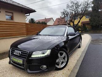 audi a5 cabrio 2.7 tdi dpf multitronic rengeteg extra++végig vezetett szervízkönyv++garantáltan költségmentes állapot