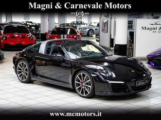 911 (991) targa 4s|pasm|lift|sport chrono|scarico sportivo