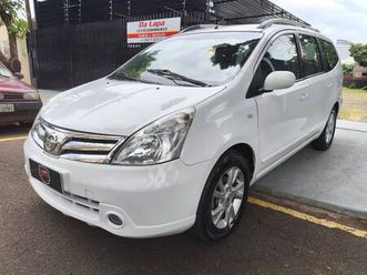 nissan livina grand sl 1.8 16v flex fuel aut. 2013