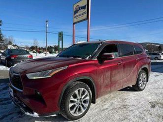used 2020 toyota highlander limited