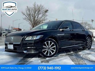 used 2018 lincoln continental livery